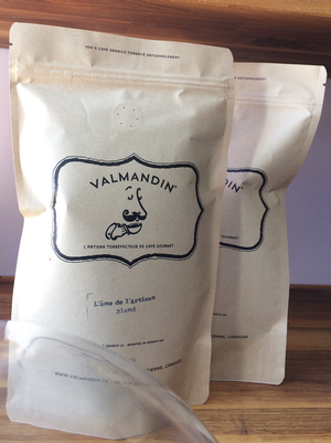 Valmandin L’Âme de l’Artisan Blend café gourmet Valmandin, grains 100% arabica torréfiés à la main