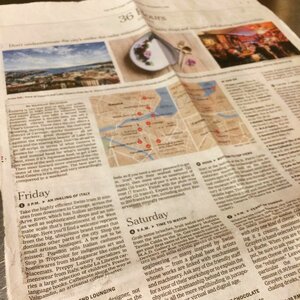 The New York Times featuring the artisan coffee Roaster Valmandin in its paper.