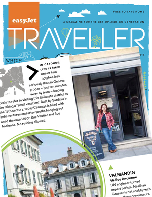 Valmandin dans easyJet Traveller