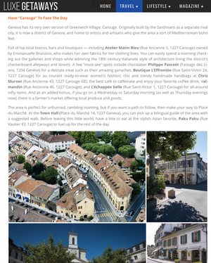 Valmandin dans Luxe Getaways