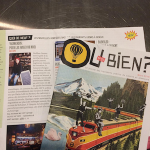 Valmandin dans le magazine Ou Bien