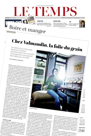 Valmandin dans Le Temps