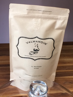 Valmandin My Mountain Blend café gourmet Valmandin, grains 100% arabica torréfiés à la main